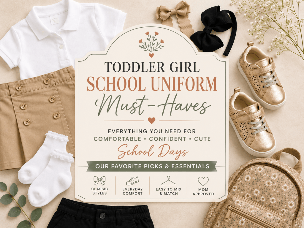 Toddler Girl School Uniform Must-Haves: Everything We Actually Use &&nbsp;Love
